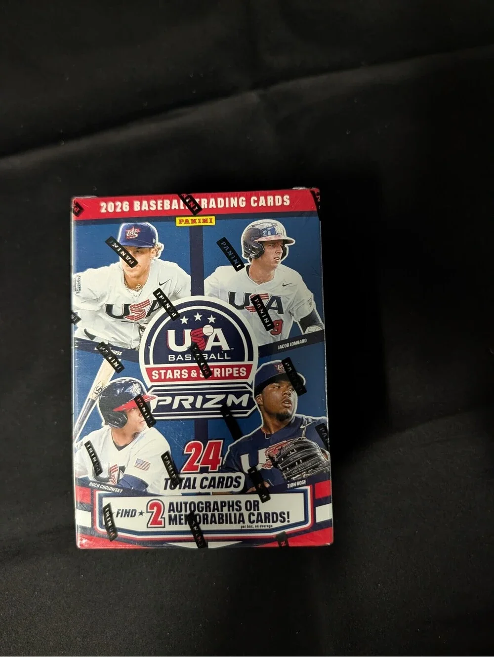 2026 Panini USA Baseball Stars & Stripes Prizm Trading Cards - 24 Total Cards